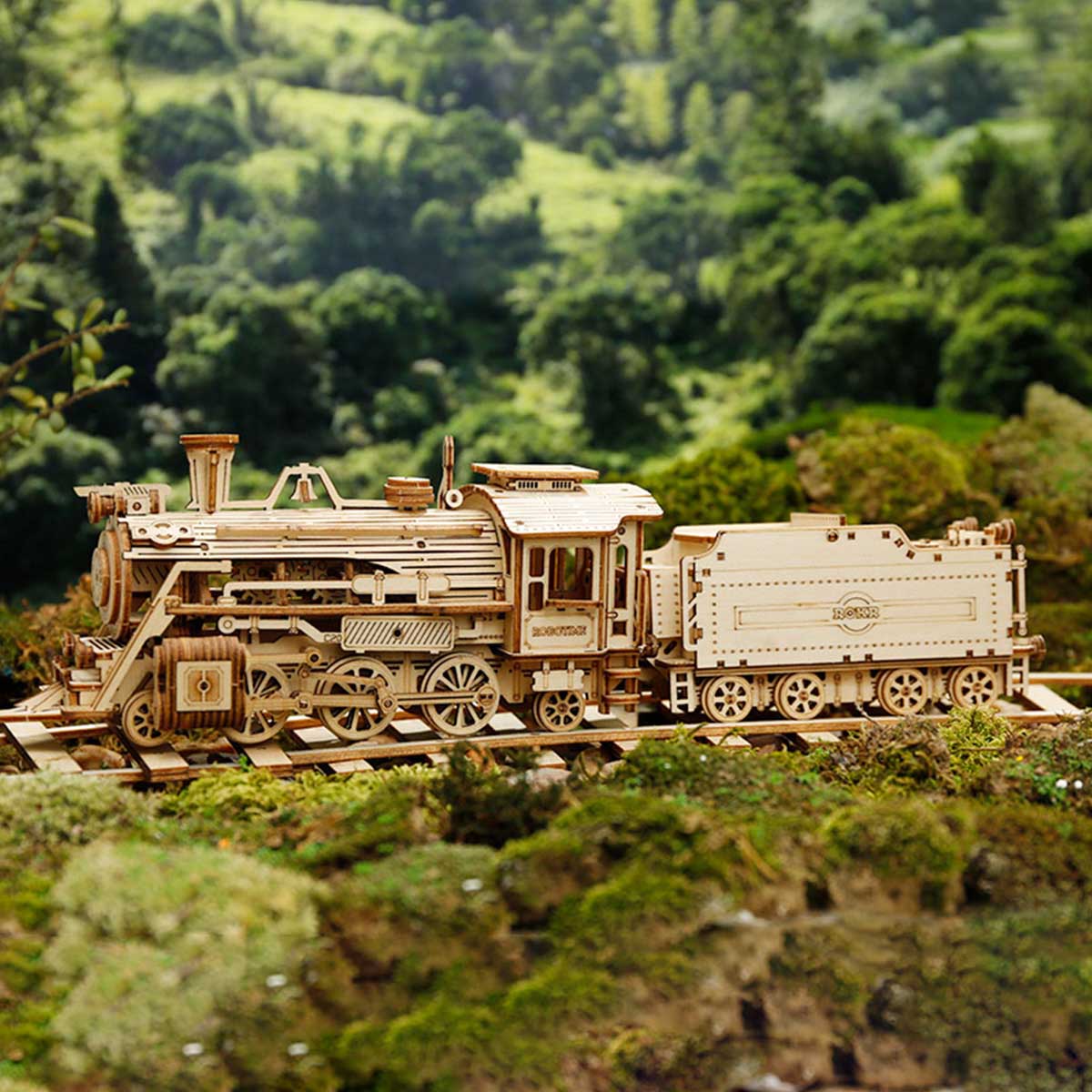 Rokr - A Nagy Gőzmozdony Robotime 308 darabos kirakó puzzle (RO-MC501) - puzzlegarden