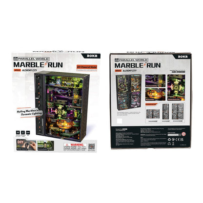 Rokr - Alkimista város Golyópálya Robotime 247 darabos kirakó puzzle (RO-MR04S) - puzzlegarden