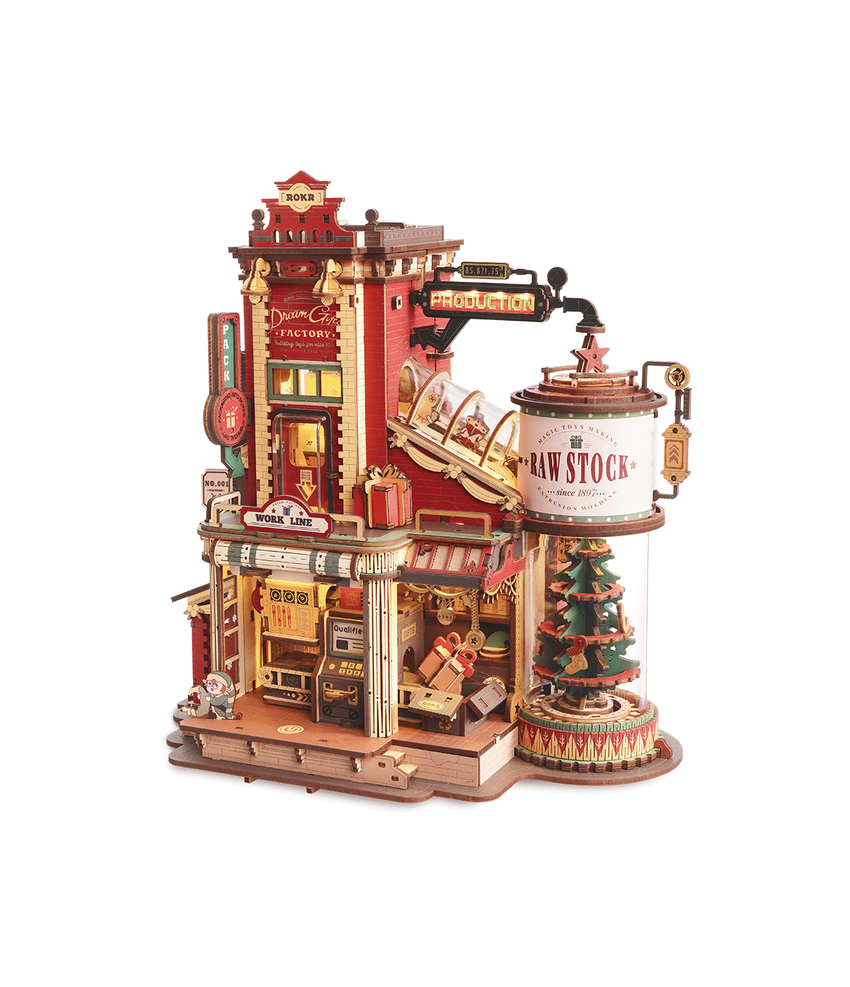 Rokr - Álomajándékgyár Robotime 449 darabos kirakó puzzle (RO-EAB01) - puzzlegarden
