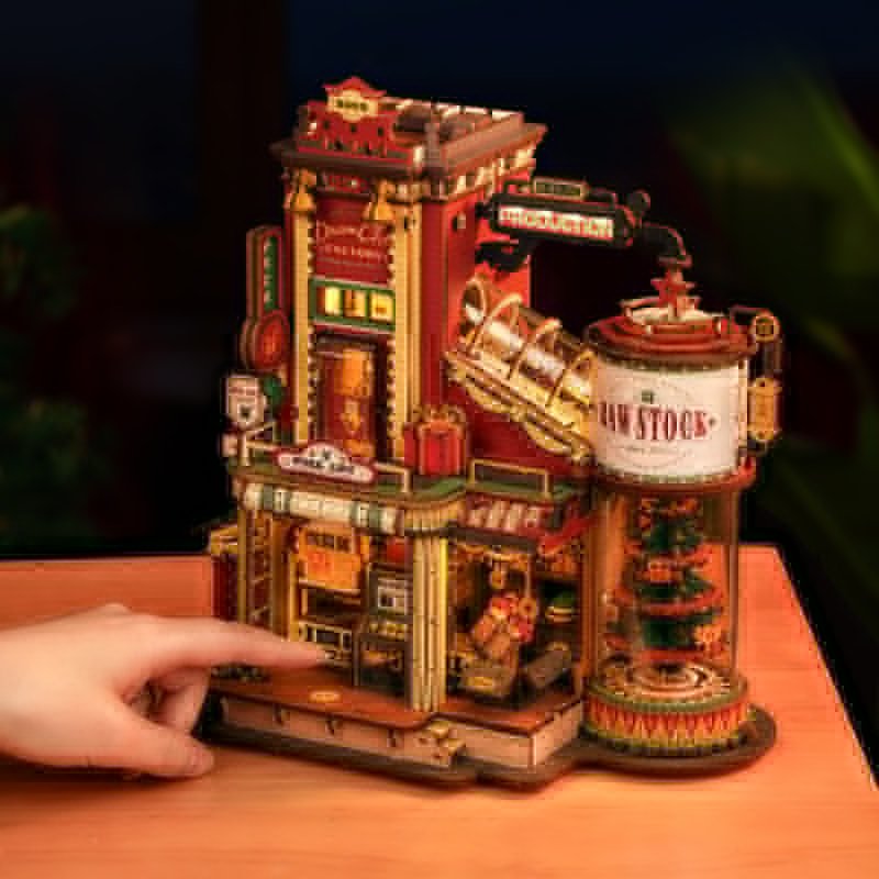 Rokr - Álomajándékgyár Robotime 449 darabos kirakó puzzle (RO-EAB01) - puzzlegarden