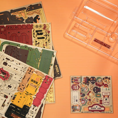 Rokr - Álomajándékgyár Robotime 449 darabos kirakó puzzle (RO-EAB01) - puzzlegarden