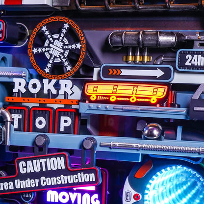 Rokr - Az utolsó város Golyópálya Robotime 130 darabos kirakó puzzle (RO-MR01S) - puzzlegarden