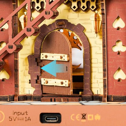Rokr - Kakukkos óra Robotime 435 darabos kirakó puzzle (RO-LC901C) - puzzlegarden