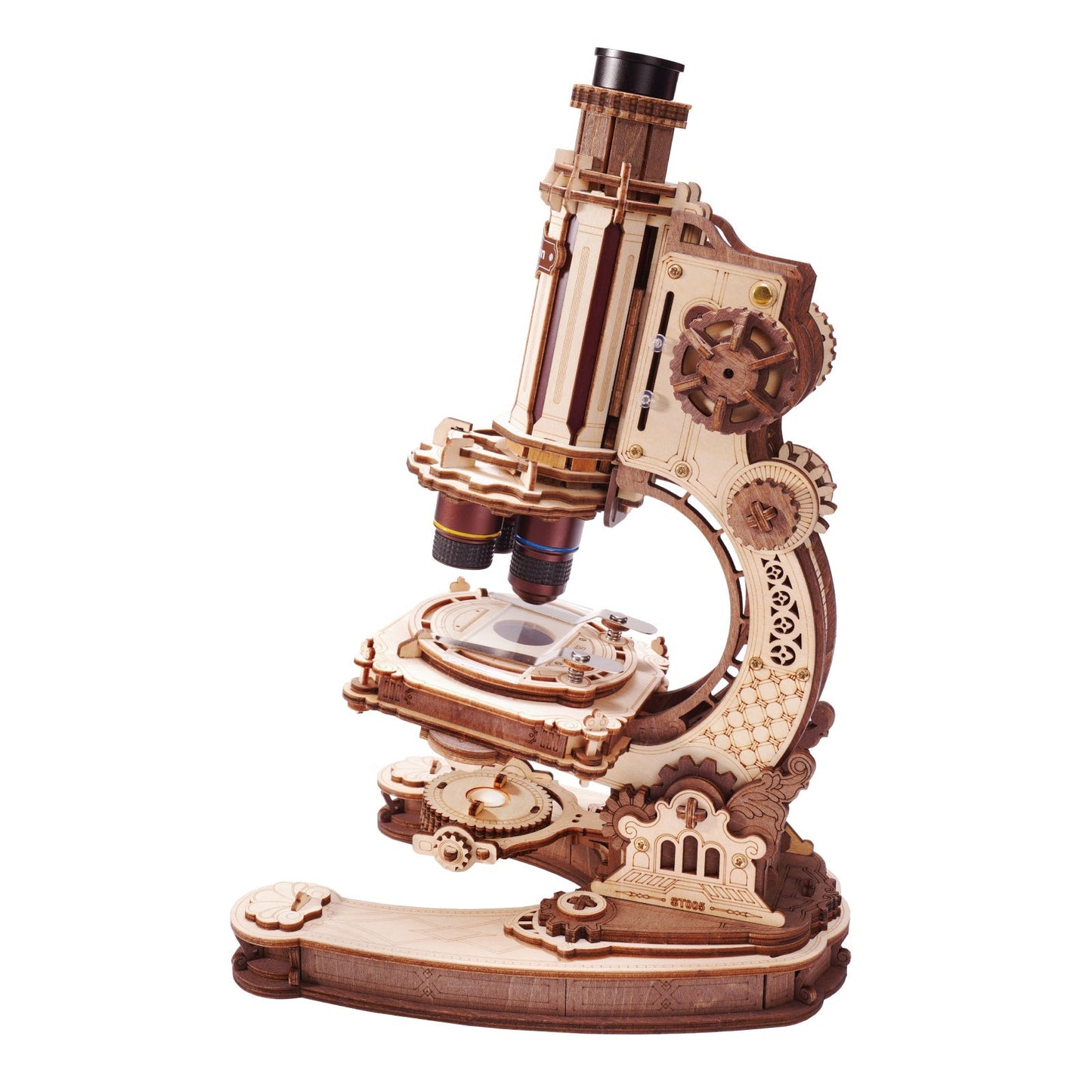 Rokr - Mechanikus mikroszkóp Robotime 260 darabos kirakó puzzle (RO-ST005) - puzzlegarden