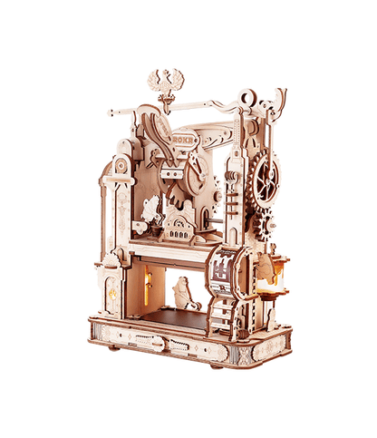 Rokr - Nyomdagép Robotime 303 darabos kirakó puzzle (RO-LK602) - puzzlegarden