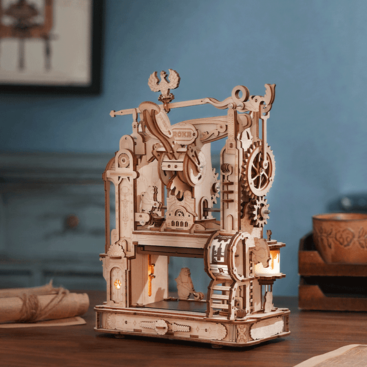 Rokr - Nyomdagép Robotime 303 darabos kirakó puzzle (RO-LK602) - puzzlegarden