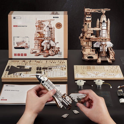 Rokr - Űrsikló Robotime 446 darabos kirakó puzzle (RO-LKA02) - puzzlegarden