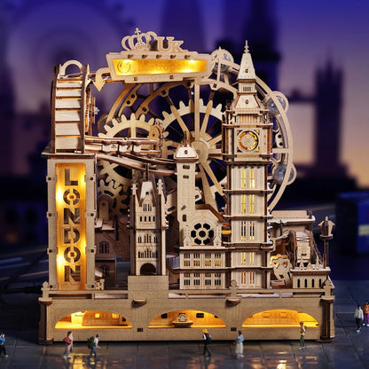 Rokr - Üveggolyó - utazás · London Golyópálya Robotime 431 darabos kirakó puzzle (RO-EGB01) - puzzlegarden