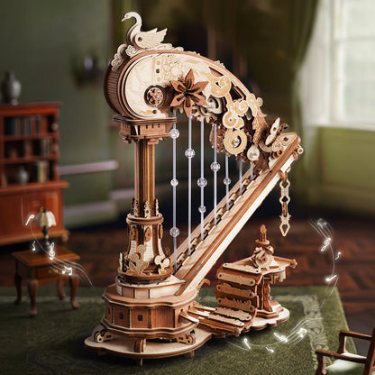 Rokr - Varázshárfa zenedoboz Robotime 350 darabos kirakó puzzle (RO-AMK71) - puzzlegarden