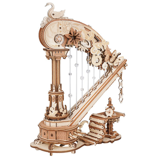 Rokr - Varázshárfa zenedoboz Robotime 350 darabos kirakó puzzle (RO-AMK71) - puzzlegarden