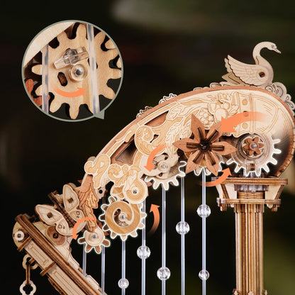 Rokr - Varázshárfa zenedoboz Robotime 350 darabos kirakó puzzle (RO-AMK71) - puzzlegarden