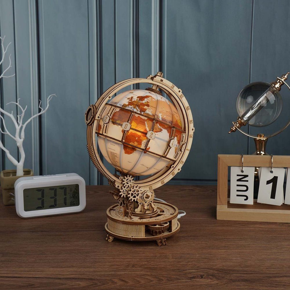 Rokr - Világító földgömb Robotime 180 darabos kirakó puzzle (RO-ST003) - puzzlegarden