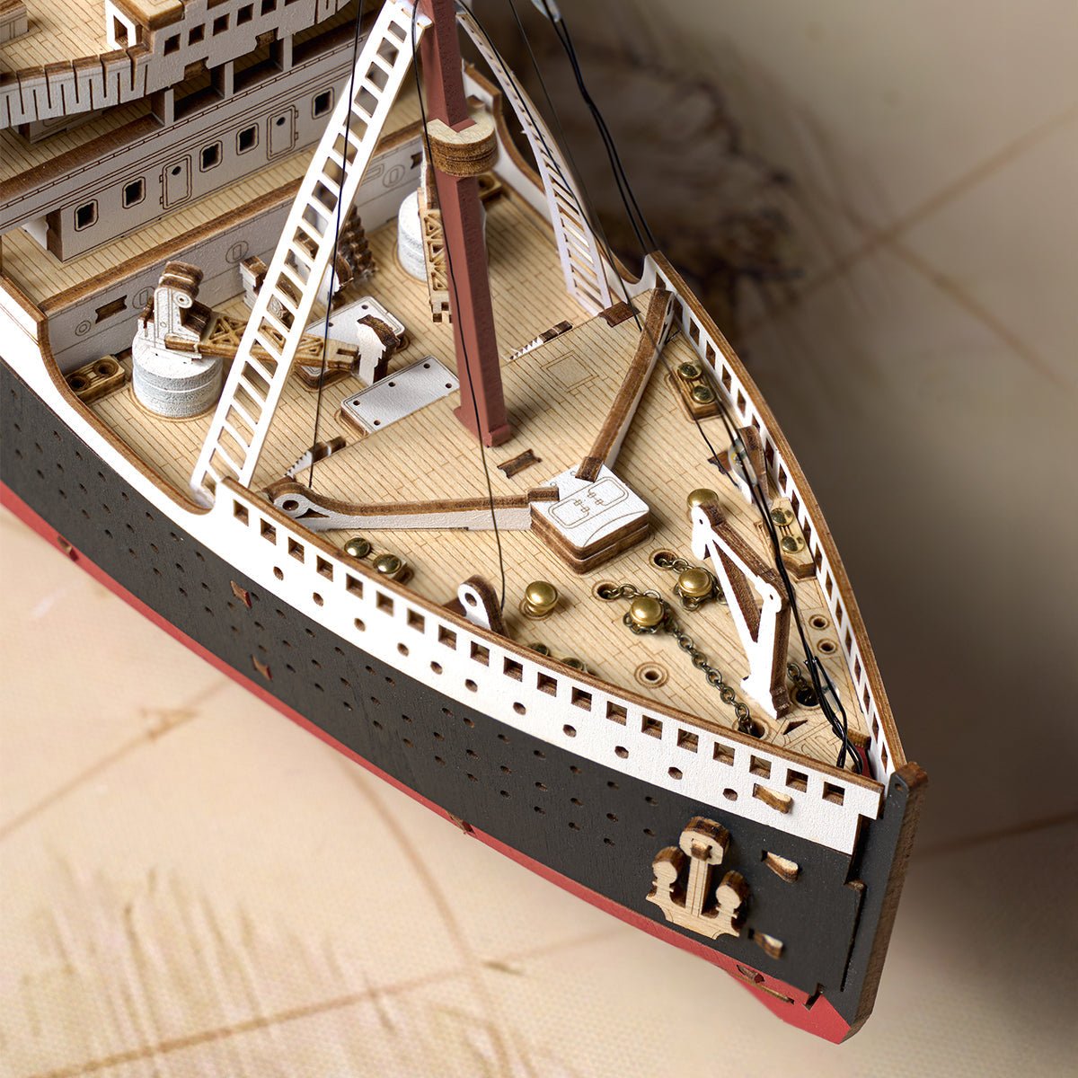 Rolife - 1912 – A Nagy Óceánjáró Robotime 433 darabos kirakó puzzle (RO-TGL02) - puzzlegarden