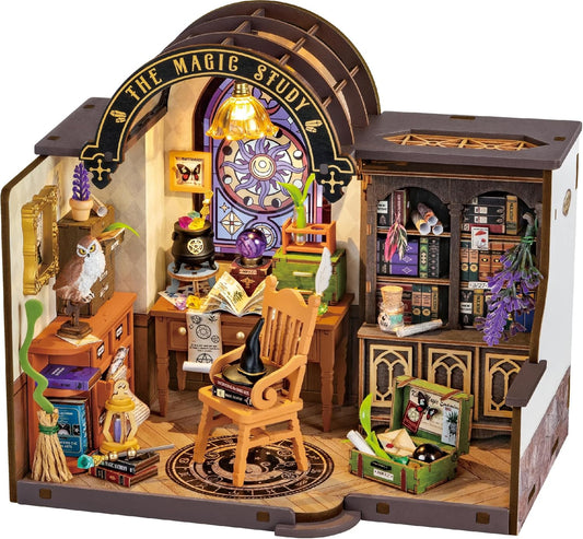 Rolife - A Varázslatos Dolgozószoba Robotime 267 darabos kirakó puzzle (RO - DG166) - puzzlegarden