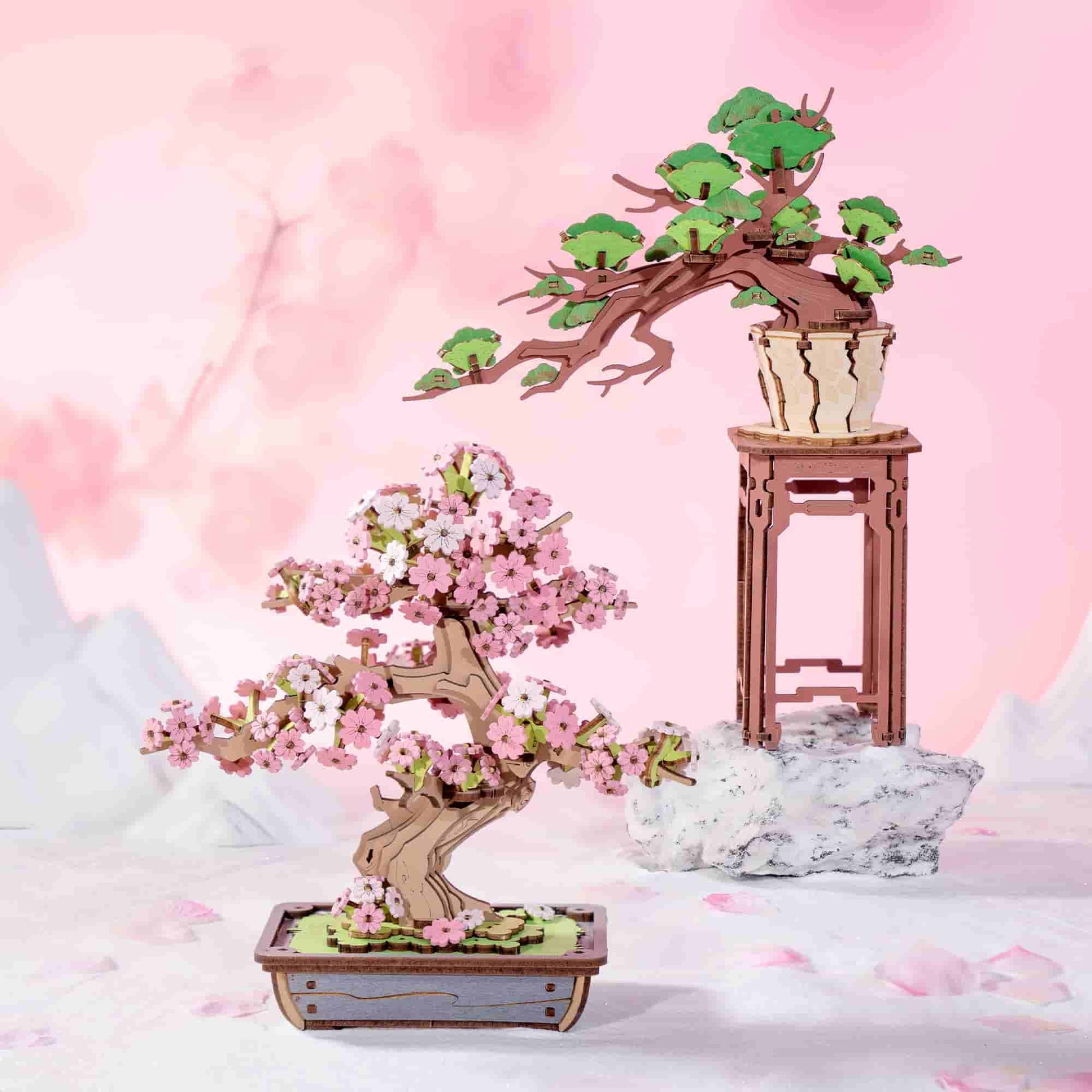 Rolife - Sakura bonsai Robotime 263 darabos kirakó puzzle (RO-TG415) - puzzlegarden