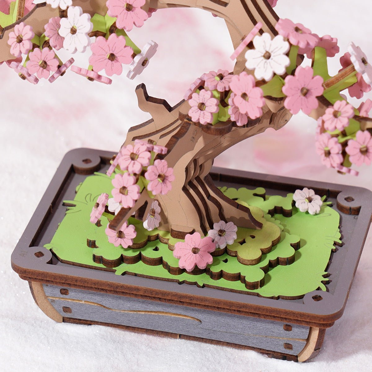 Rolife - Sakura bonsai Robotime 263 darabos kirakó puzzle (RO-TG415) - puzzlegarden