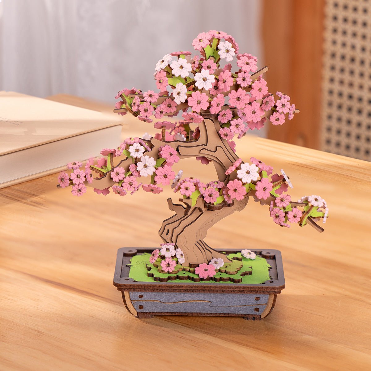Rolife - Sakura bonsai Robotime 263 darabos kirakó puzzle (RO-TG415) - puzzlegarden