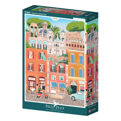 Róma Pieces & Peace 1000 darabos kirakó puzzle (PaP-00184) - puzzlegarden