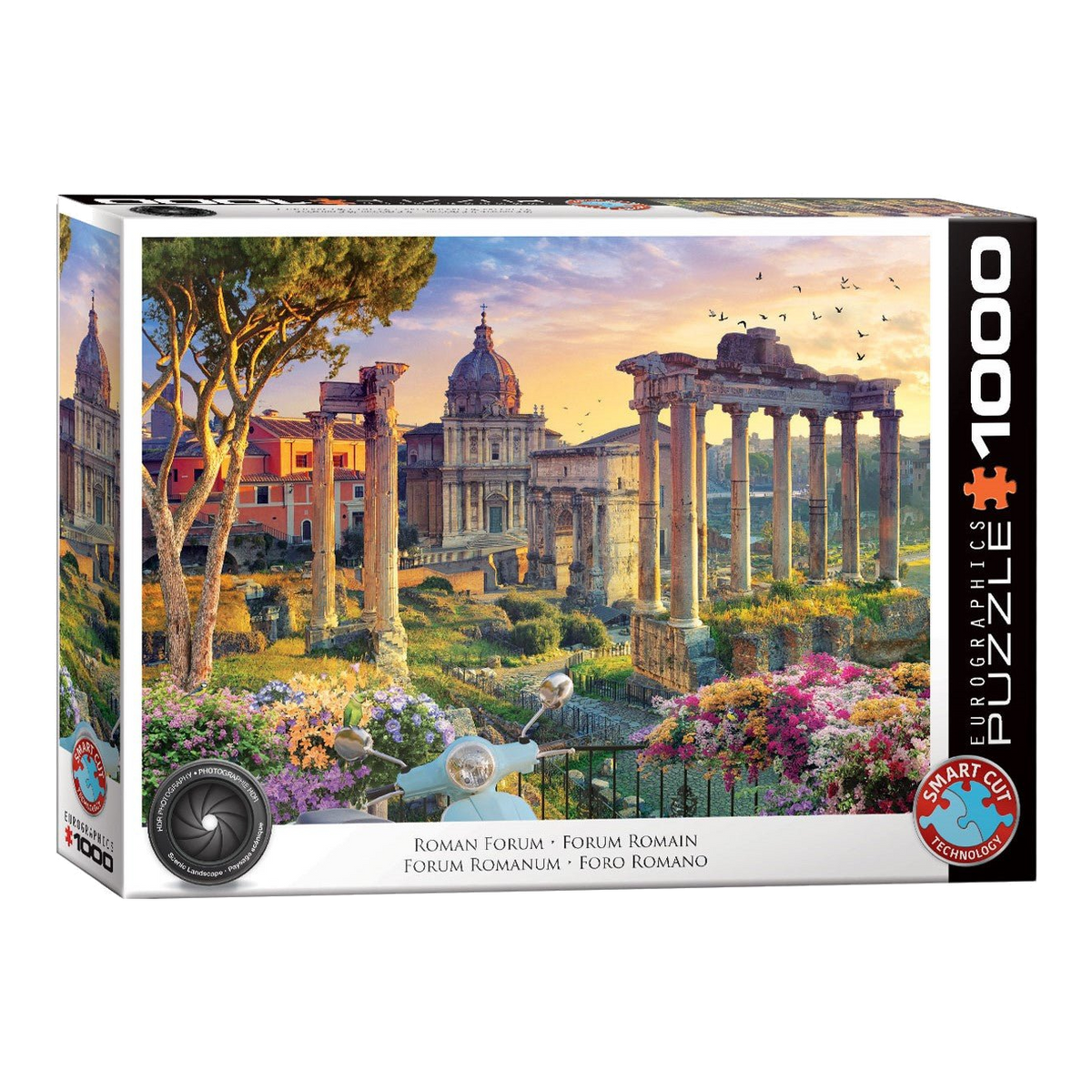 Római Fórum Eurographics 1000 darabos kirakó puzzle (EUR-6000-6003) - puzzlegarden
