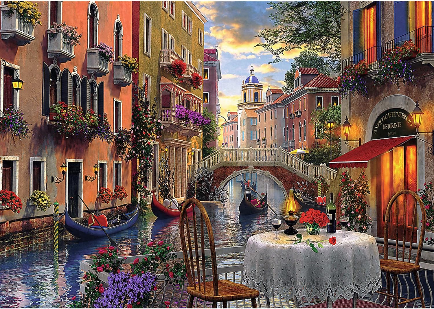 Romantikus Vacsora Trefl 6000 darabos kirakó puzzle (TR - 65003 5900511650037) - puzzlegarden