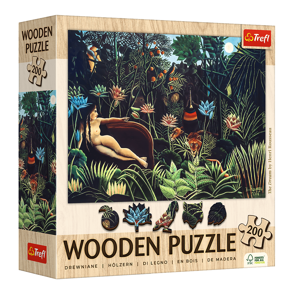 Rousseau - Az Álom - FA Kirakó! Trefl 200 darabos kirakó puzzle (TR-20253) - puzzlegarden
