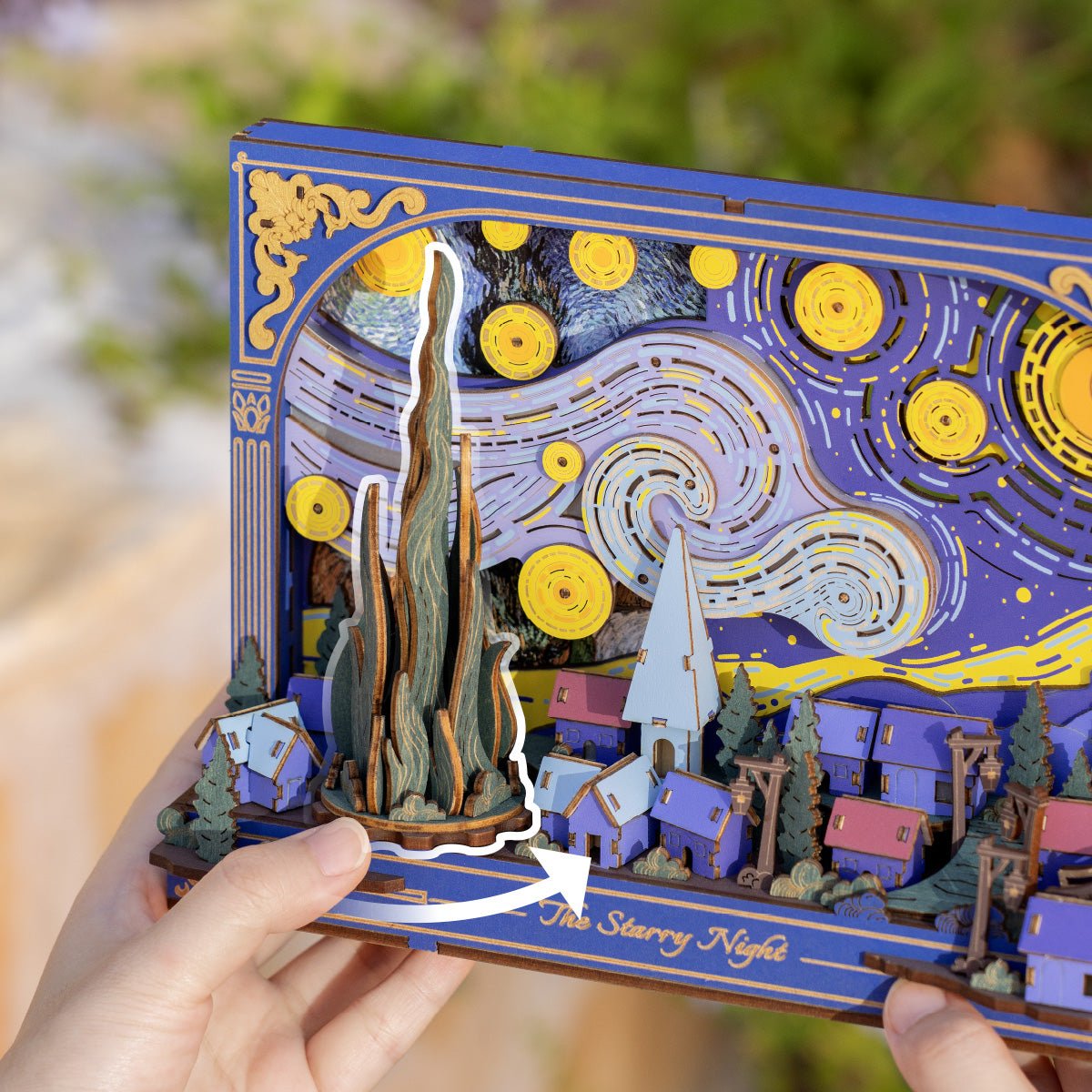 Rowood - Csillagos éj Robotime 238 darabos kirakó puzzle (RO-TH003) - puzzlegarden