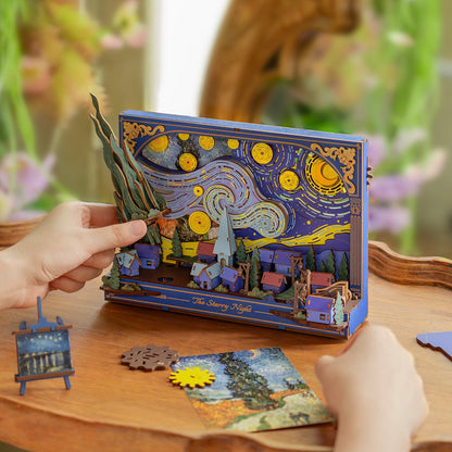 Rowood - Csillagos éj Robotime 238 darabos kirakó puzzle (RO-TH003) - puzzlegarden
