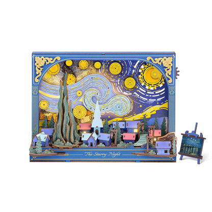 Rowood - Csillagos éj Robotime 238 darabos kirakó puzzle (RO-TH003) - puzzlegarden