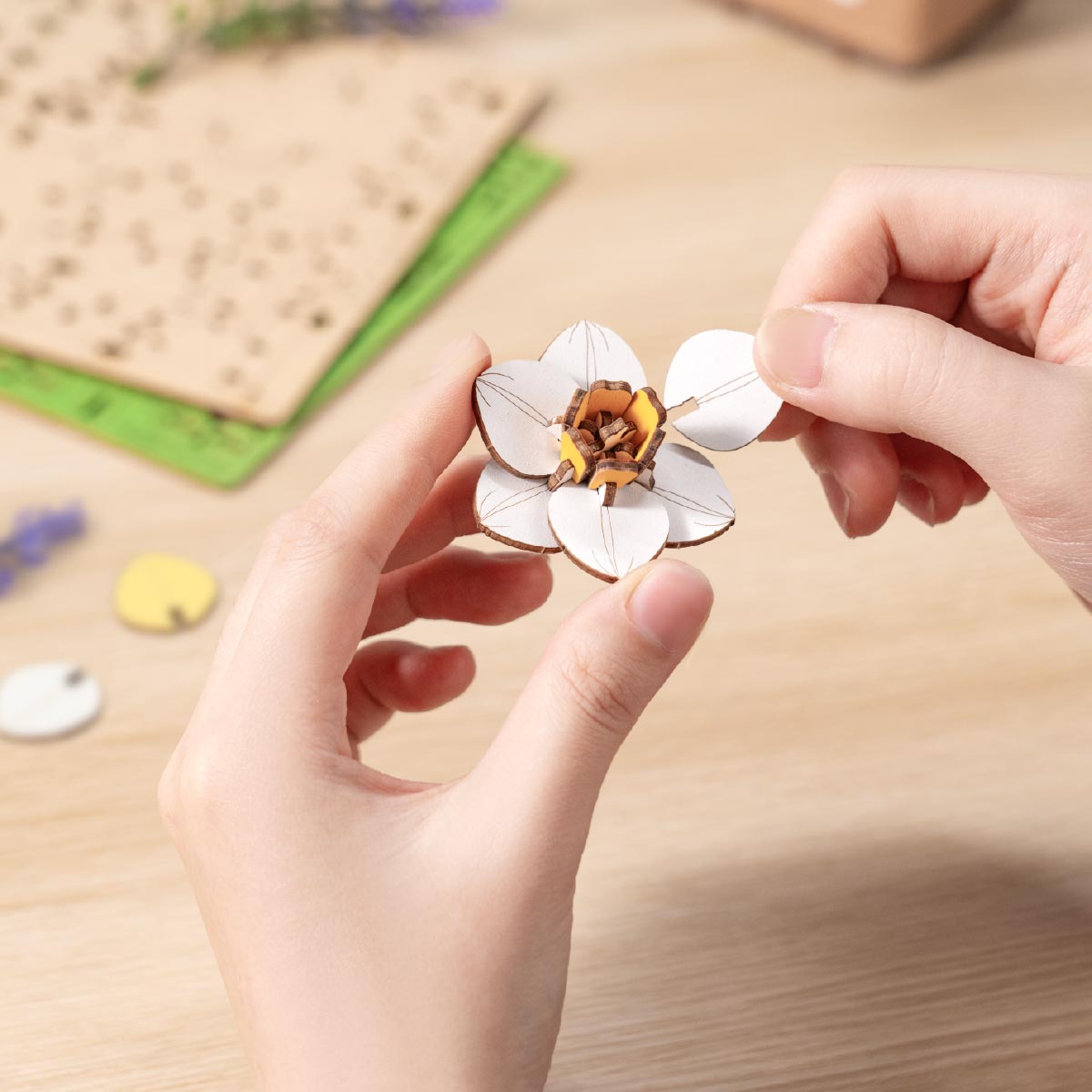 Rowood - Nárciszcsokor Robotime 280 darabos kirakó puzzle (RO-TF002) - puzzlegarden