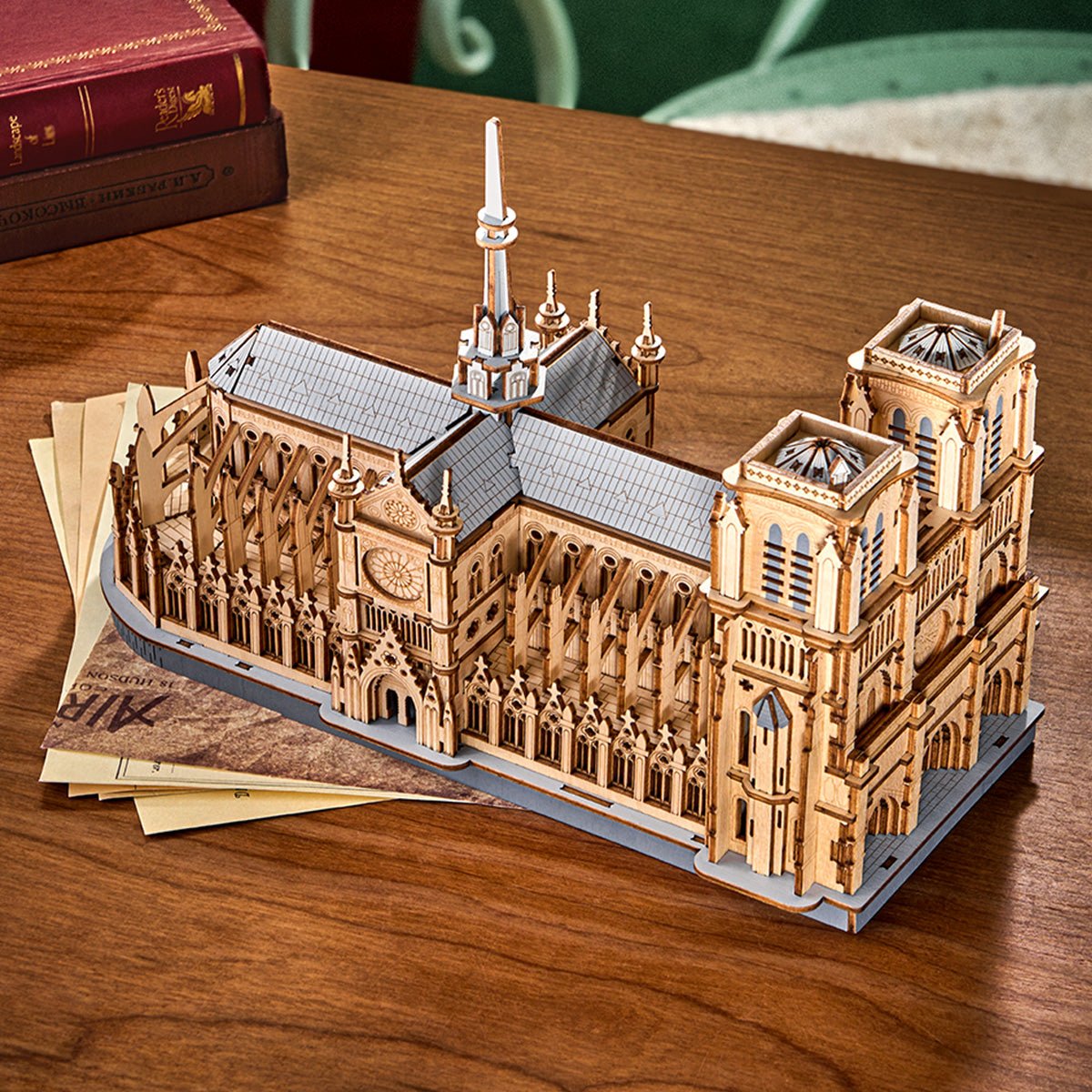 Rowood - Párizsi katedrális Robotime 330 darabos kirakó puzzle (RO-TG511) - puzzlegarden