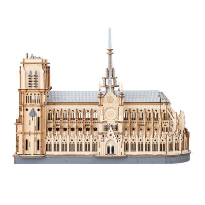 Rowood - Párizsi katedrális Robotime 330 darabos kirakó puzzle (RO-TG511) - puzzlegarden