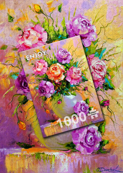Rózsa Csokor Enjoy 1000 darabos kirakó puzzle (EN - 1775) - puzzlegarden