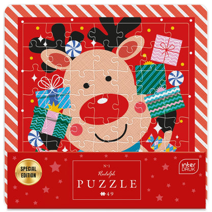 Rudolf Interdruk 49 darabos kirakó puzzle (ID-5902277395900) - puzzlegarden