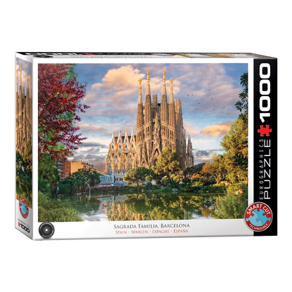 Sagrada Família, Barcelona Eurographics 1000 darabos kirakó puzzle (EUR-6000-6166) - puzzlegarden
