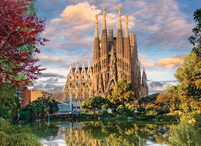 Sagrada Família, Barcelona Eurographics 1000 darabos kirakó puzzle (EUR-6000-6166) - puzzlegarden
