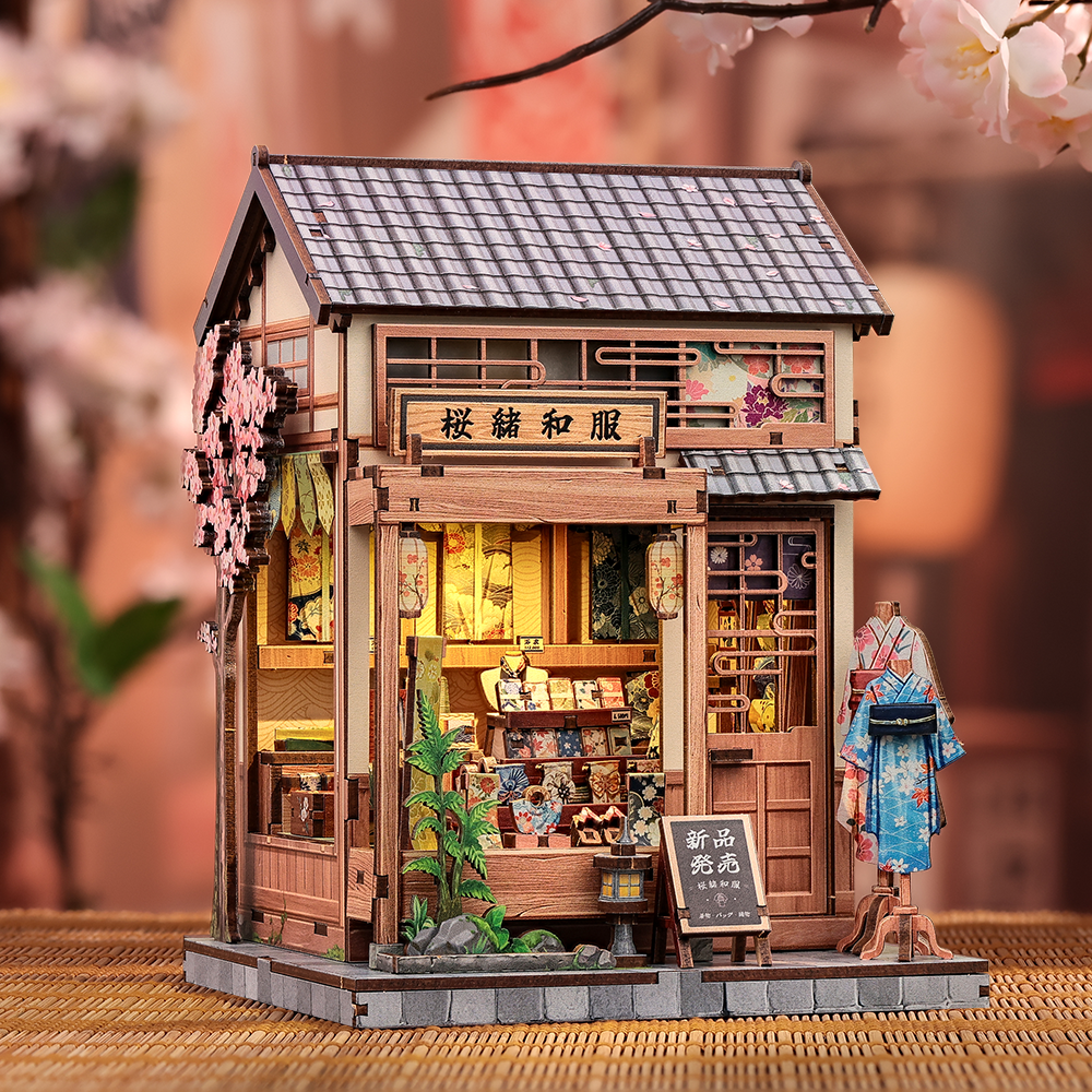 Sakura kimonóbolt CuteBee 235 darabos kirakó puzzle (CB-CWGC223) - puzzlegarden
