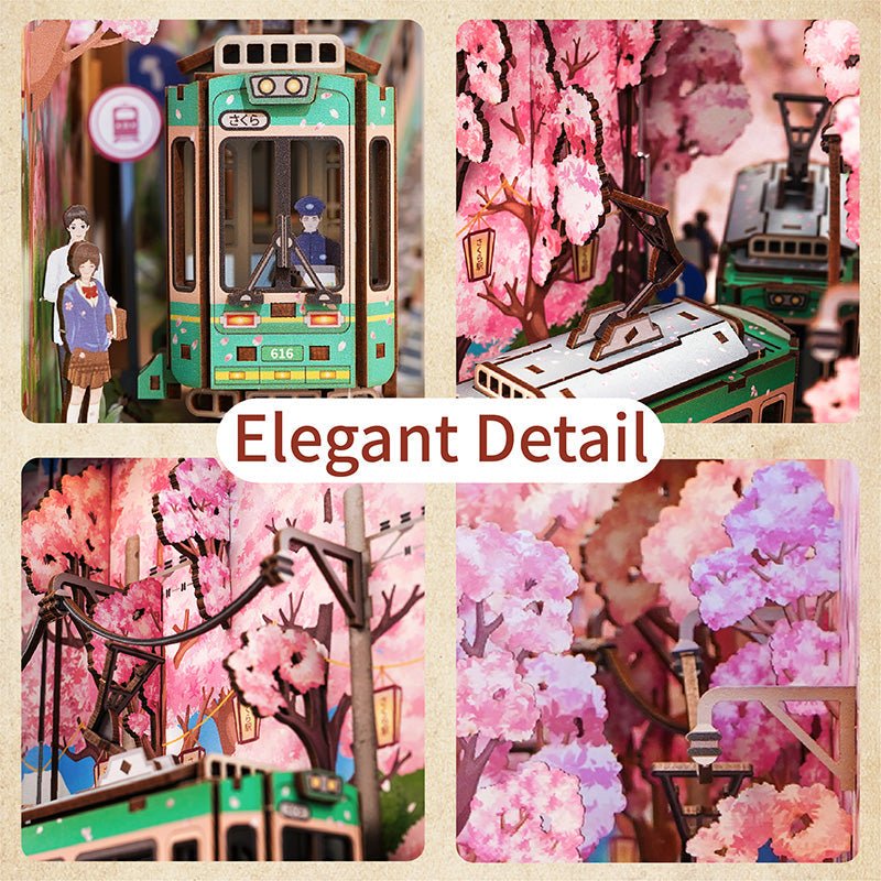 Sakura Utazása Könyvkuckó Tonecheer 130 darabos kirakó puzzle (TC-TQ119) - puzzlegarden