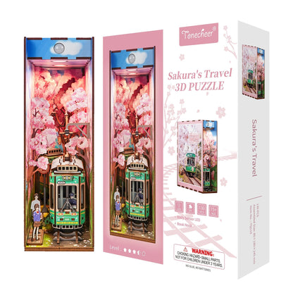 Sakura Utazása Könyvkuckó Tonecheer 130 darabos kirakó puzzle (TC-TQ119) - puzzlegarden