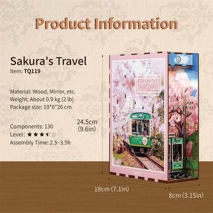 Sakura Utazása Könyvkuckó Tonecheer 130 darabos kirakó puzzle (TC-TQ119) - puzzlegarden