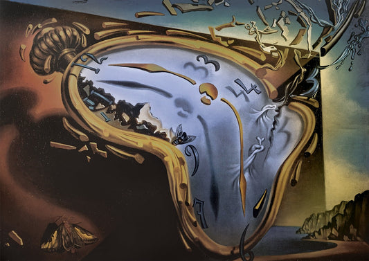 Salvador Dalí - Elfolyó idő Bluebird 1000 darabos kirakó puzzle (BB-P-60104 3663384601040) - puzzlegarden