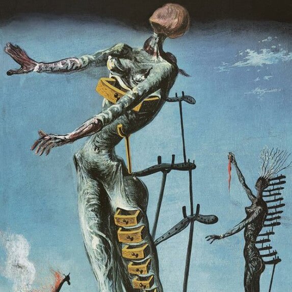 Salvador Dalí - Lángoló Zsiráf Bluebird 1000 darabos kirakó puzzle (BB-60112 3663384601125) - puzzlegarden