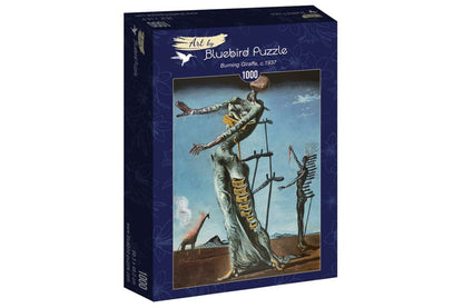 Salvador Dalí - Lángoló Zsiráf Bluebird 1000 darabos kirakó puzzle (BB-60112 3663384601125) - puzzlegarden