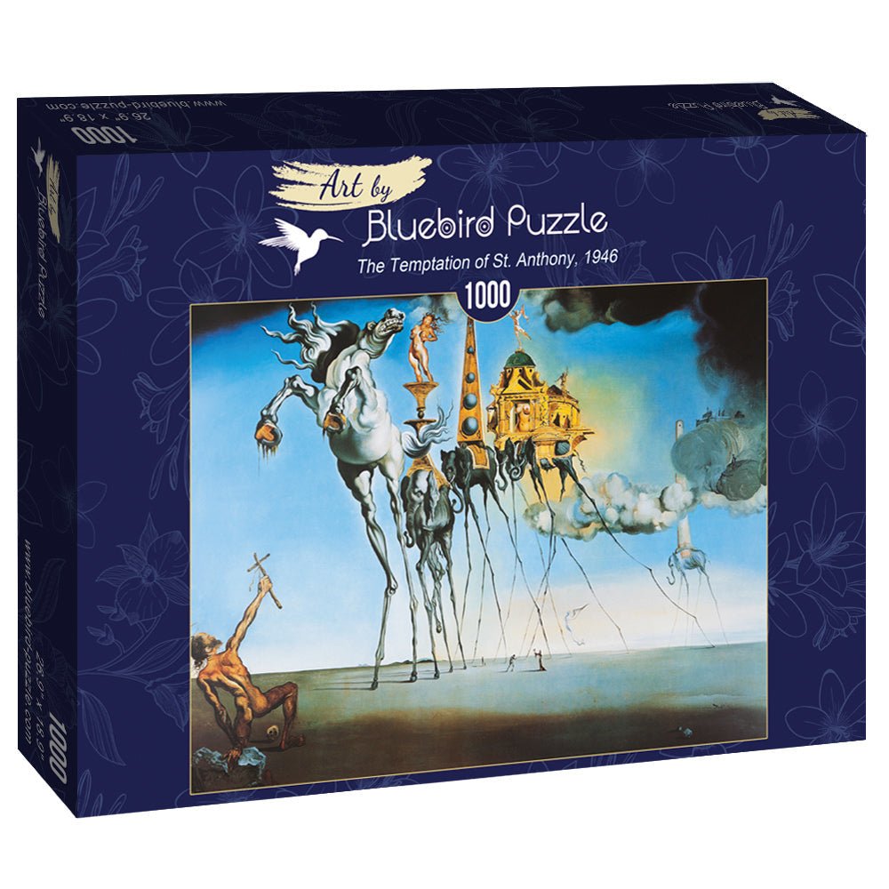 Salvador Dalí - Szent Antal Megkísértése Bluebird 1000 darabos kirakó puzzle (BB-60107 3663384601071) - puzzlegarden