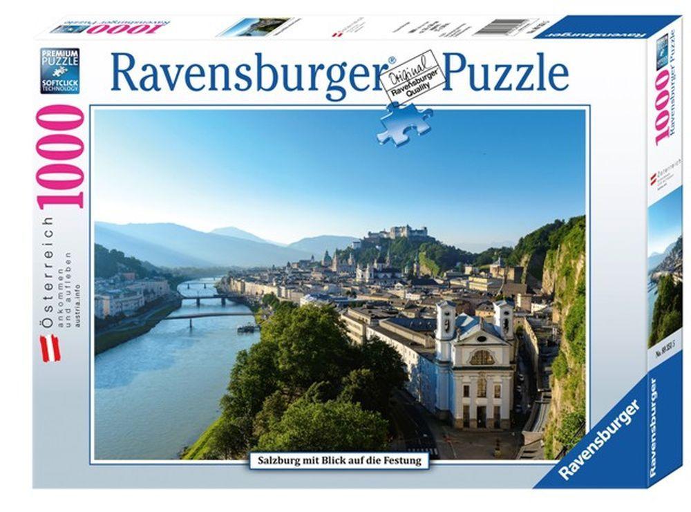 Salzburg, Ausztria Ravensburger 1000 darabos kirakó puzzle (RA-89351 4005556893515) - puzzlegarden