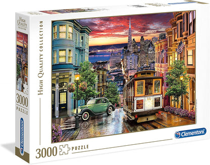 San Francisco Clementoni 3000 darabos kirakó puzzle (CL-33547 8005125335473) - puzzlegarden