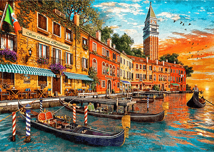 San Marco - i Naplemente Gibsons 1000 darabos kirakó puzzle (G - G6347) - puzzlegarden