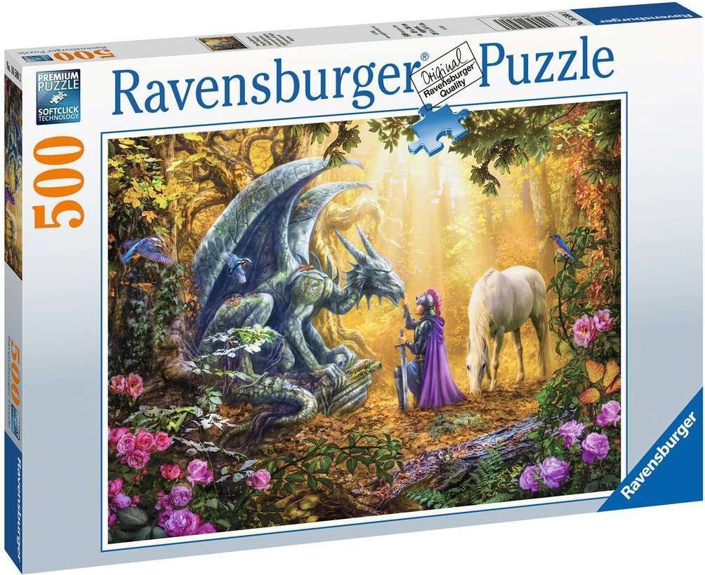 Sárkány Suttogó Ravensburger 500 darabos kirakó puzzle (RA-16580 4005556165803) - puzzlegarden