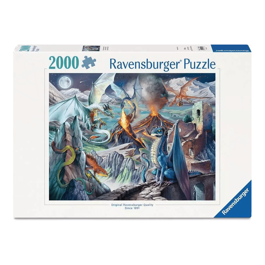 Sárkányőrzők Ravensburger 2000 darabos kirakó puzzle (RA-12001750) - puzzlegarden