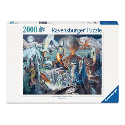 Sárkányőrzők Ravensburger 2000 darabos kirakó puzzle (RA-12001750) - puzzlegarden