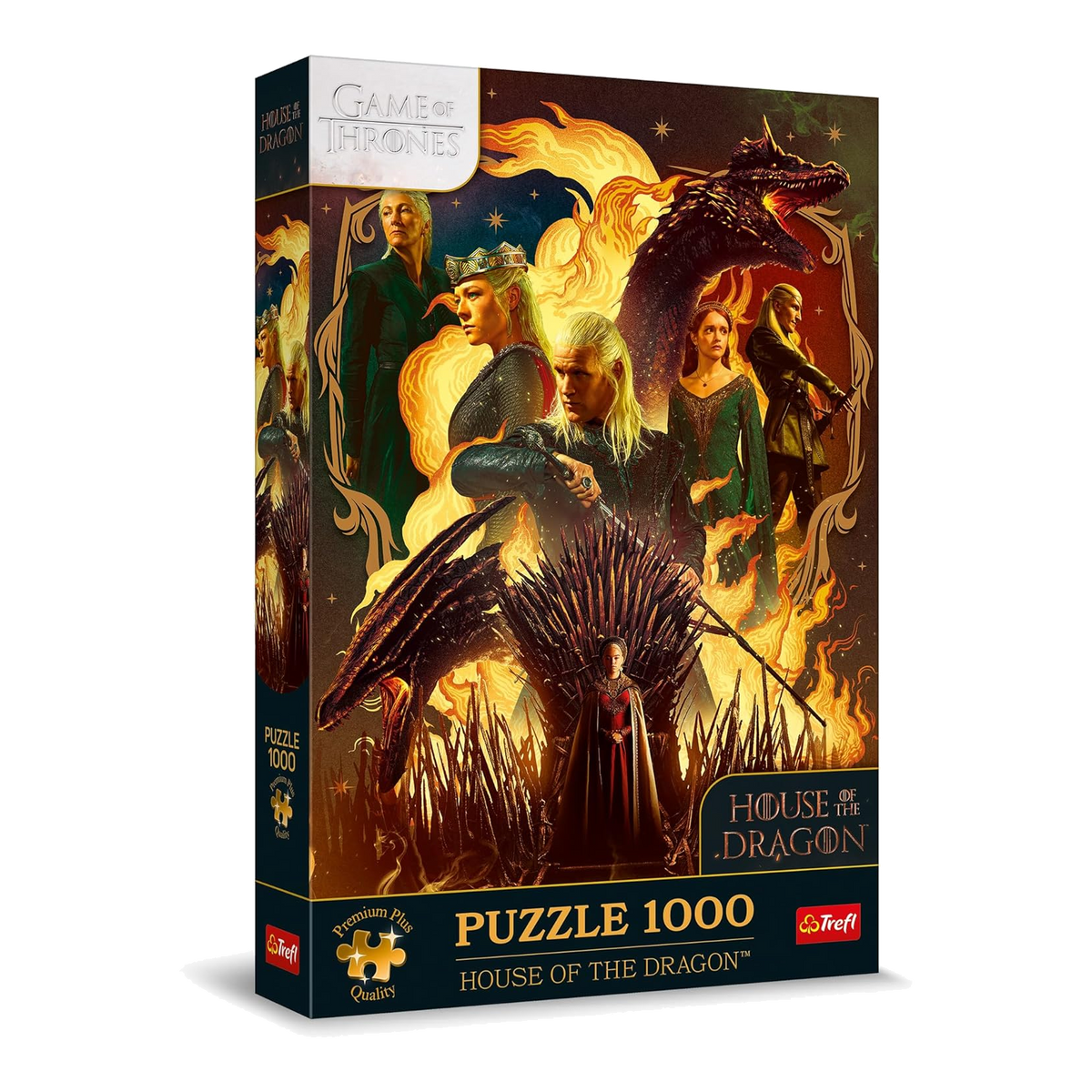 Sárkányok háza Trefl 1000 darabos kirakó puzzle (TR-12068) - puzzlegarden